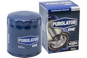 Purolator PL14006 PurolatorONE Advanced Engine Protection Spin On Oil Filter Compatible With Chevrolet Silverado 1500, Tahoe, Suburban 1500, Silverado 2500 HD, Corvette, GMC Yukon and Sierra 1500