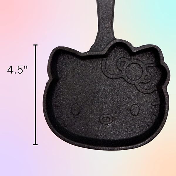 GALERIE HELLO KITTY PANCAKE SKILLET WITH MIX, STOCKING STUFFERS CHRISTMAS GIFTS FOR KIDS, MINI MAKER MOLD, 3.52 OUNCES