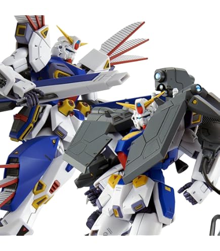 Amazon.com: Bandai 1/100 MG Gundam F90 Mission Pack E Type & S