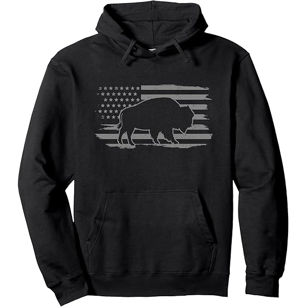 Amazon.com: Buffalo Distressed Retro Bison Animal Lover Men Women