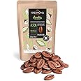 Valrhona Premium French Baking Milk And Hazelnut Chocolate Discs (Feves). AZÉLIA 35% Cacao. Easy Melt. Easy to chop. Creamy and Balanced. Superb in sauces and frostings. 250g (Pack of 1)
