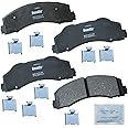 Bendix Priority1 CFC1770 Ceramic Front Brake Pads for Ford Expedition 2017-2010, F-150 2017-2010, Lobo 2020-2009, Lincoln Mark LT 2014-2010, Navigator 2017-2010
