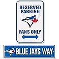 2 Pack Wall Sign Set | Toronto Blue Jays | Parking, Street