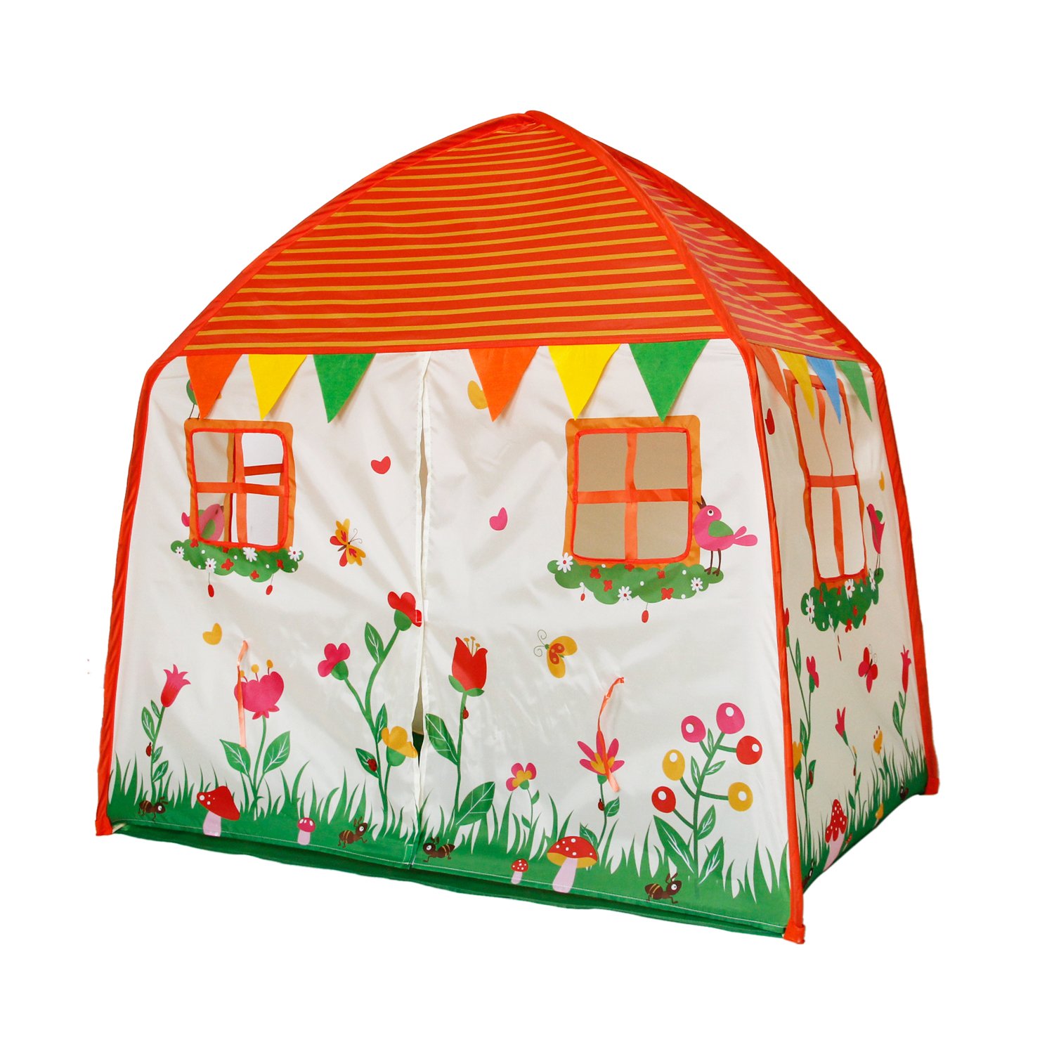 Homfu Kids Tent Playhouse For Children To Play Indoor Garden and Outdoors