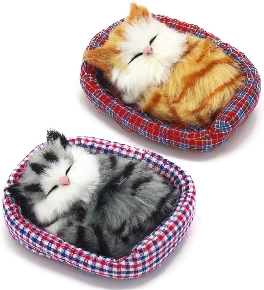 sleeping cat doll