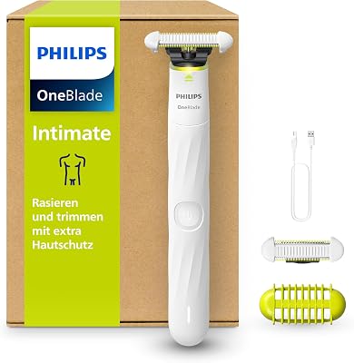 OneBlade Intimate, Rasieren und Trimmen mit extra Hautschutz für den Intimbereich (neu und verbessert) Modell QP1930/30