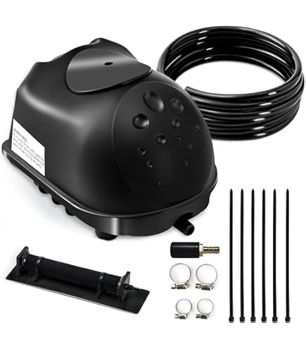 Pompa Ad Aria Pondmaster AP-20 Per Stagni E Acquari - 1700 CUIN/min, 20W, 110V - 5