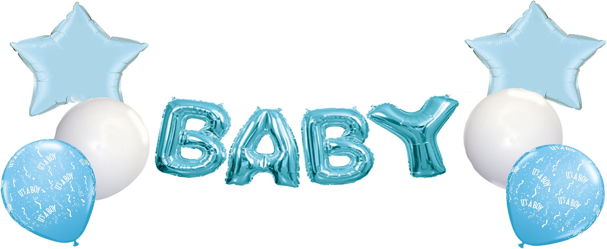 Its A Boy Blue Balloon Pack