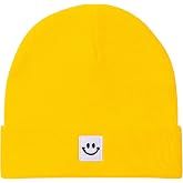 Paladoo Baby Knit Beanie Hat for Boys Girls 0-7 Years | Acrylic Rib Knit，Available in 3 sizes