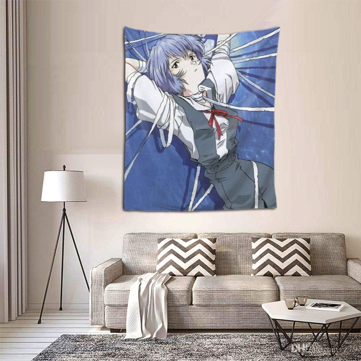 Amazon Co Jp タペストリー 新世紀エヴァンゲリオン 綾波レイ 布ポスター 部屋飾り おしゃれ 多機能壁掛け モダンなアート 模様替え 部屋 窓カーテン 部屋飾り お店 雑貨 個性ギフト 150 130cm ホーム キッチン