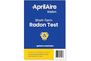 AprilAire Radon Test Kit Single Pack, Short Term, Shipping & Lab Fees Included, Easy to use, EPA Approved Method