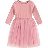 BTGIXSF Baby Girls Tutu Dress Long Sleeve Toddler Sleeveless Dresses Infant Tulle Sundress