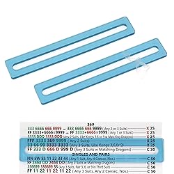 Pack of 2 Mahjong Line Reader Mahjong Line Finder