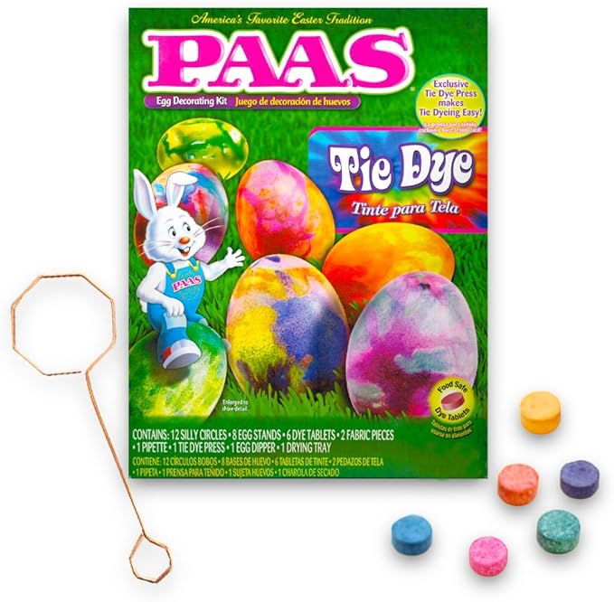 Paas Tie Dye Egg Decorating Kit Amazon Ca Home Kitchen