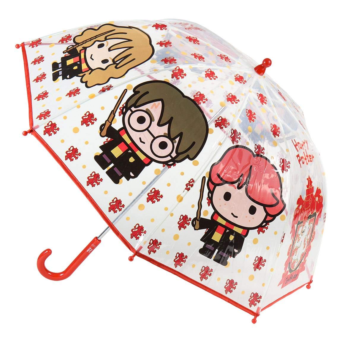 CERDÁ LIFE'S LITTLE MOMENTS - Transparent Harry Potter Umbrella - Official Warner Bros License, Color (240000551)