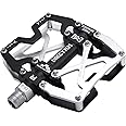 MZYRH Mountain Bike Pedals, Ultra Strong Colorful CNC Machined 9/16" Cycling Sealed 3 Bearing Pedals