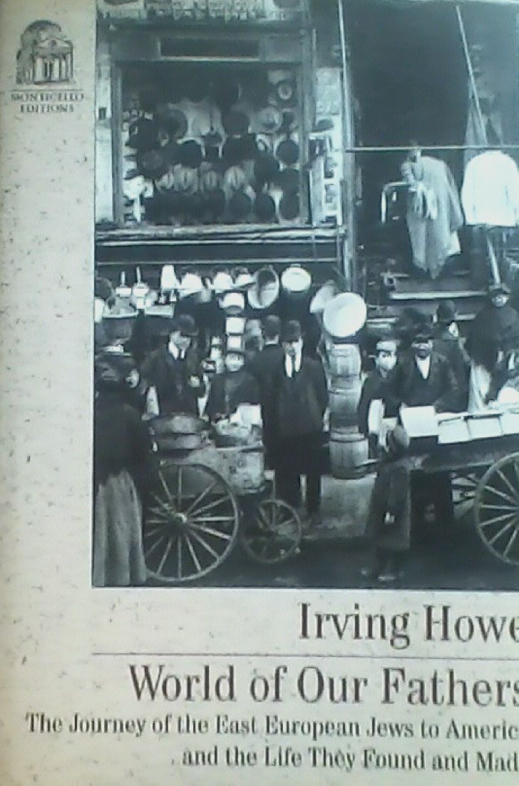 Image result for irving howe world of our fathers