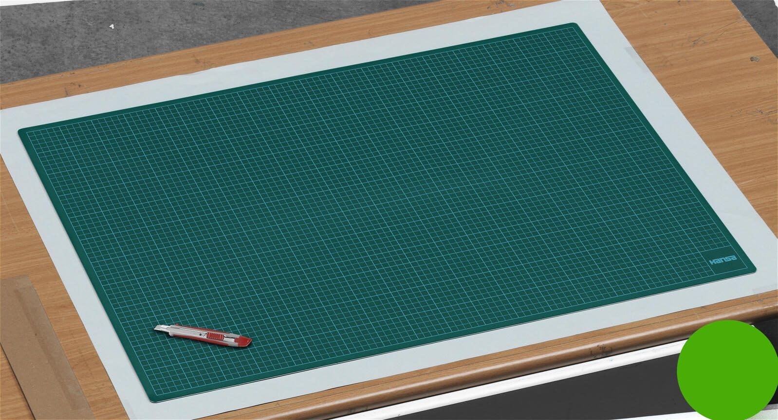 Hansa TAPIS DE COUPE CUT-MAT, PVC, 900 X 600 MM, VERT