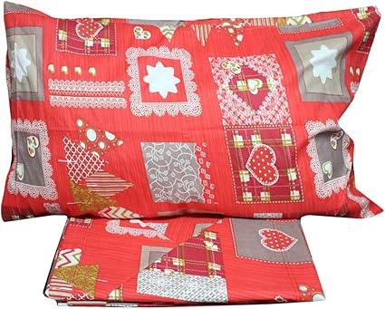 Completo Lenzuola Di Flanella Matrimoniale Caldo Cotone Natalizie