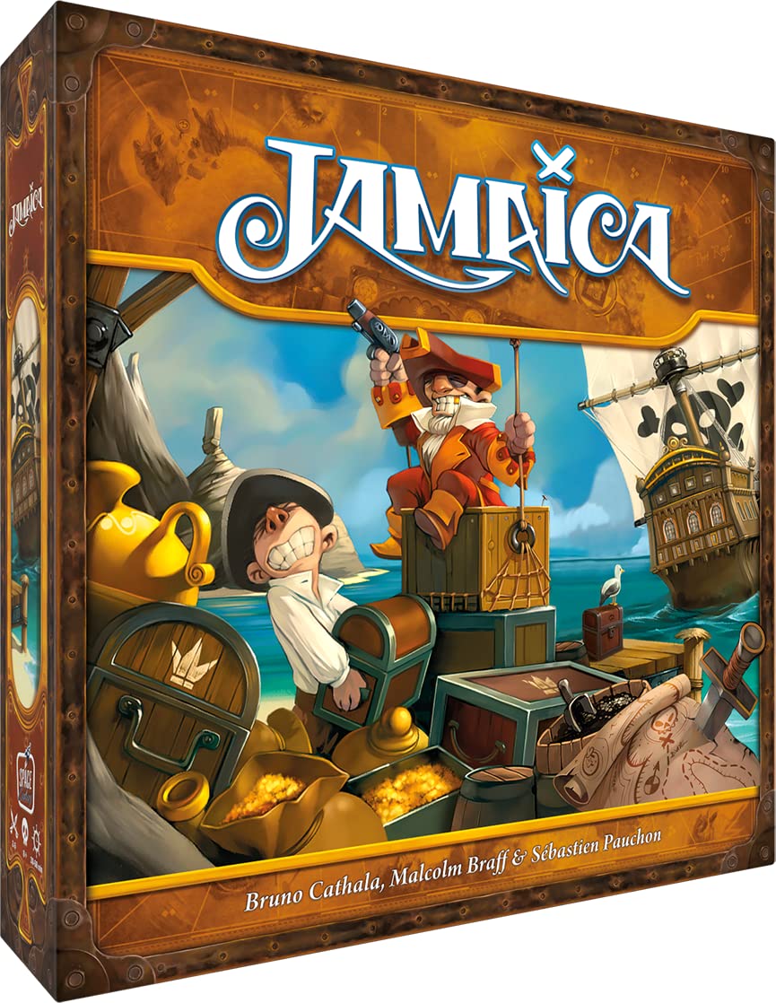 Jamaica - Board Game for Beginners and Advanced Players - For the Whole Family [NL][FR] - Dutch Language - 2-6 Players - From 8 Years