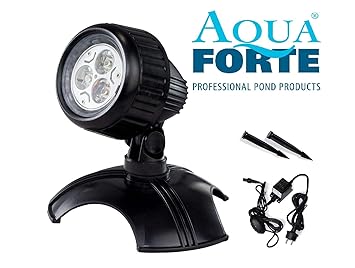 Aquaforte Hp6 1 Teich Und Garten Led Lampen 1x 6 W 12 V Amazon De Garten