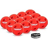 PowerNet Micro Crusher Training Baseballs, Baseball Hitting Trainer for Improved Speed, Power & Coordination, Batting Practice Baseballs