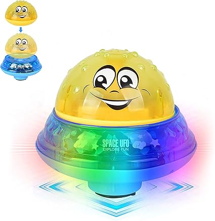 electric induction sprinkler toy