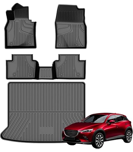 ToughPRO Full Black Floor Mats For Chrysler Pacifica Hybrid Pinnacle 2021-2025