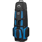 UNIHIMAL Soft-Sided Golf Travel Bags for Airlines with Wheels, Golf Club Travel Covers 900D Wear-Resistant Oxford, Waterproof, Universal Size