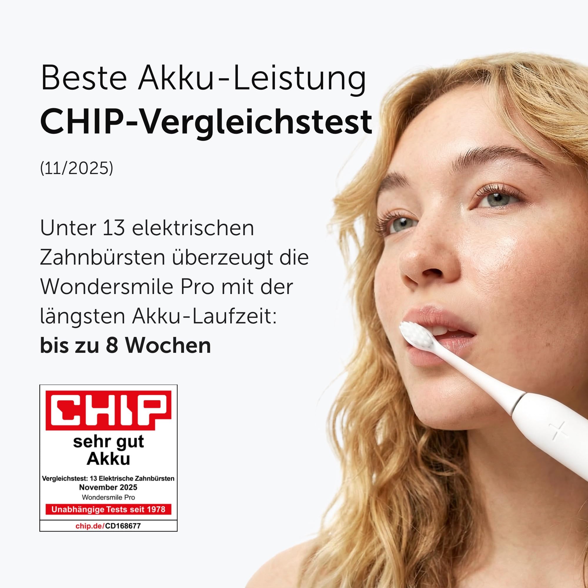 WonderSmile Pro Schallzahnbürste – TÜV-zertifiziert, 4 Modi (Ultimate Black) 2