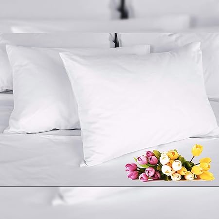 Luxury Goose Feather And Down Pillows Super Soft White Goose
