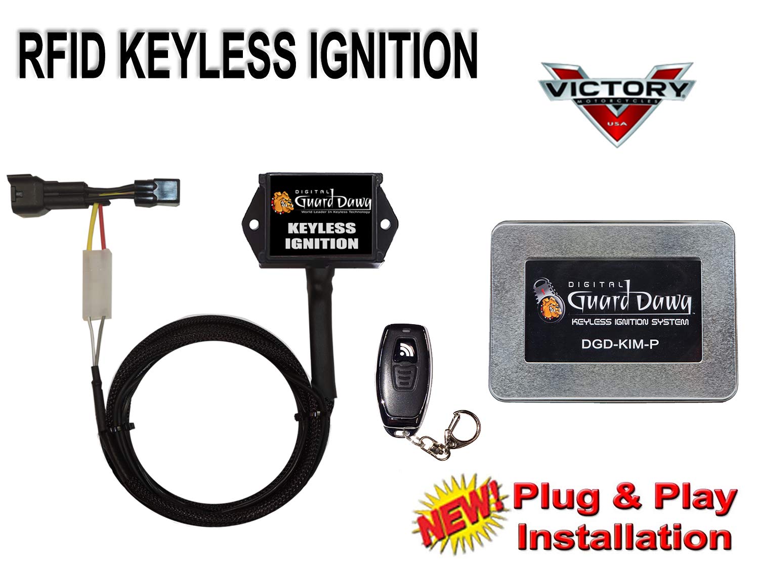 Amazon.com: Keyless Ignition Module for Victory Cross Country, Cross Roads  & Vision: Car Electronics
