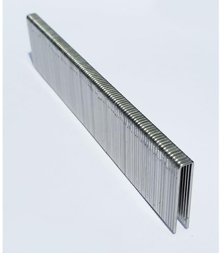 Fastener USA 1000-Count Stainless Steel L13 Staples - 18 Gauge, 1/4" Crown