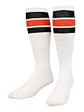 TCK Retro 3 Stripe Tube Socks