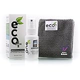 EcoMoist Natural Organic Screen Cleaner with Microfiber Cleaning Cloth Best Spray Kit For TV Computer Laptop Lcd Led