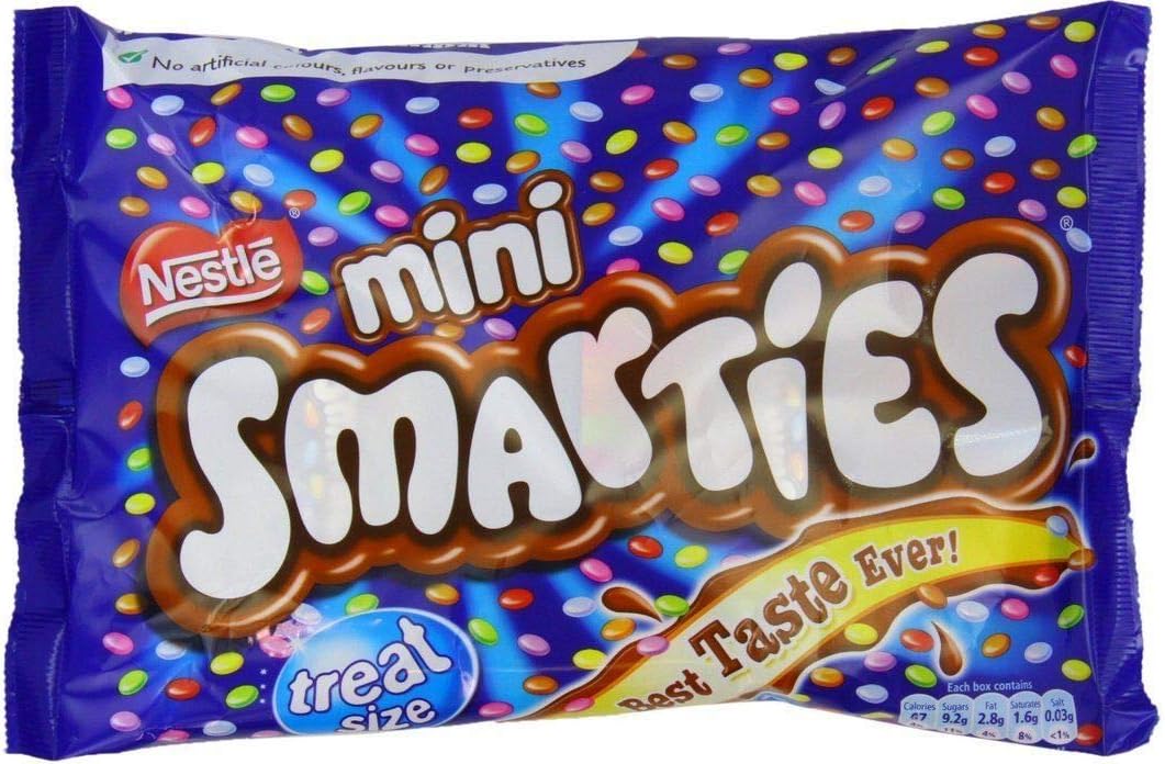 60 x Mini Smarties 15g Bags