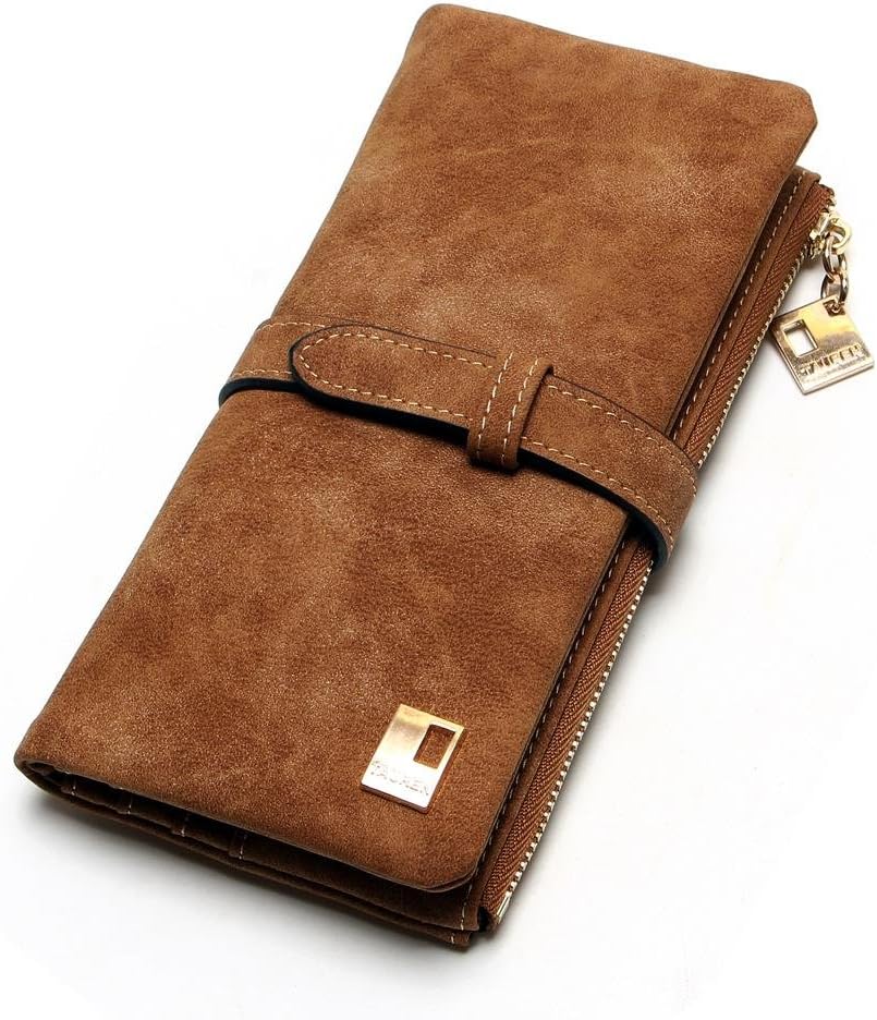 New Fashion Women Wallets Drawstring Nubuck Zipper Women's Long Design Purse