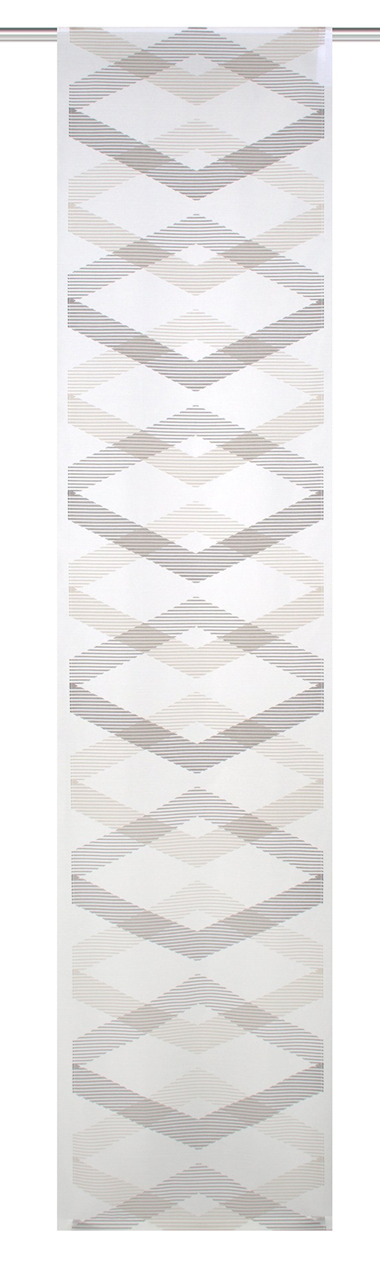 Home Fashion 86649/760, Fabric Stone Panel Blind 245 x 60 cm