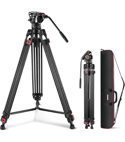 Amazon.com : Manfrotto MVTTWINGC Carbon Twin Video Tripod with