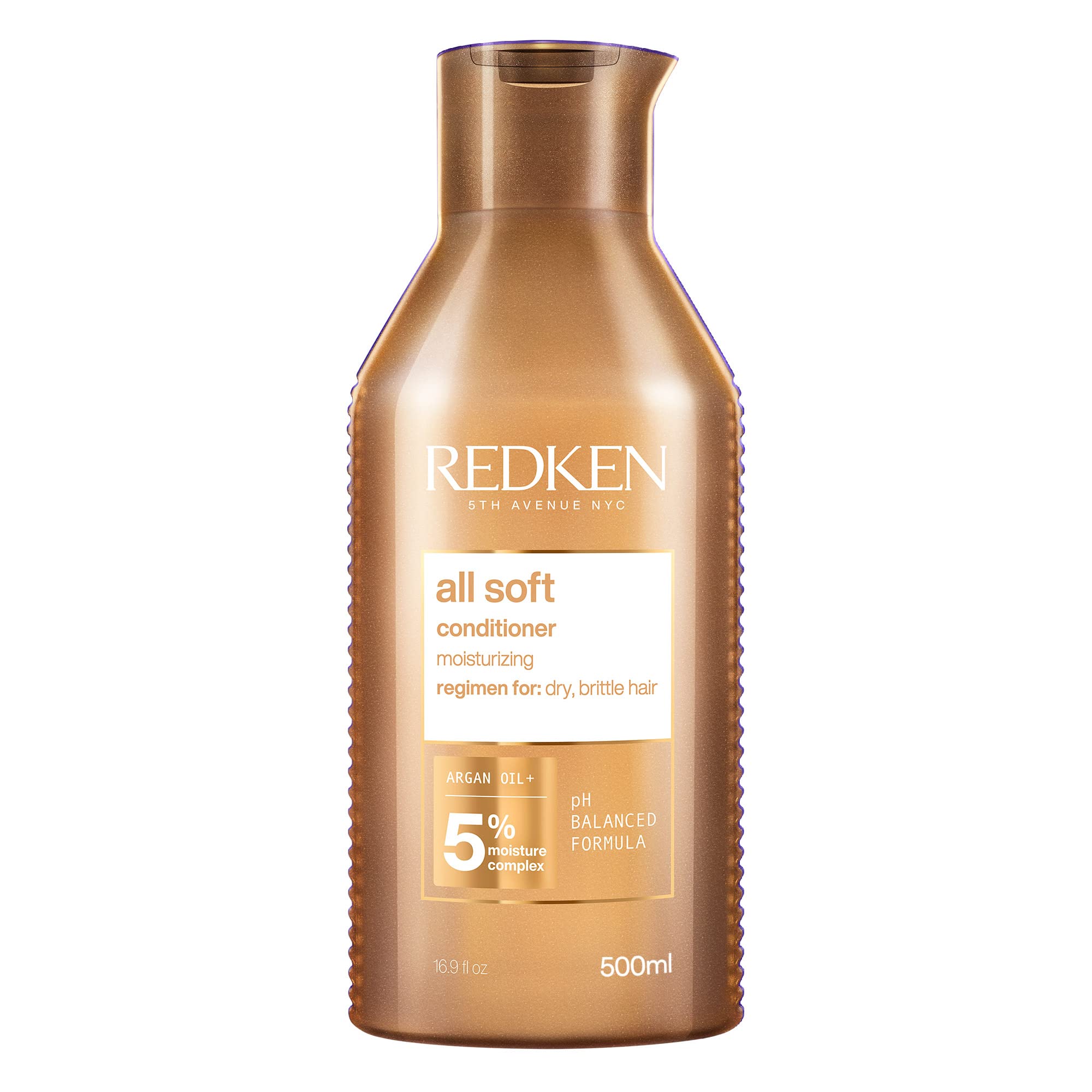 REDKEN Conditioner, For Dry Hair, Argan Oil, Intense Softness and Shine, All Soft, 500ml