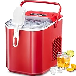 Crzoe Ice Makers Countertop, Ice Machine with