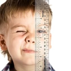12 Inch Easy Read Ruler, Clear