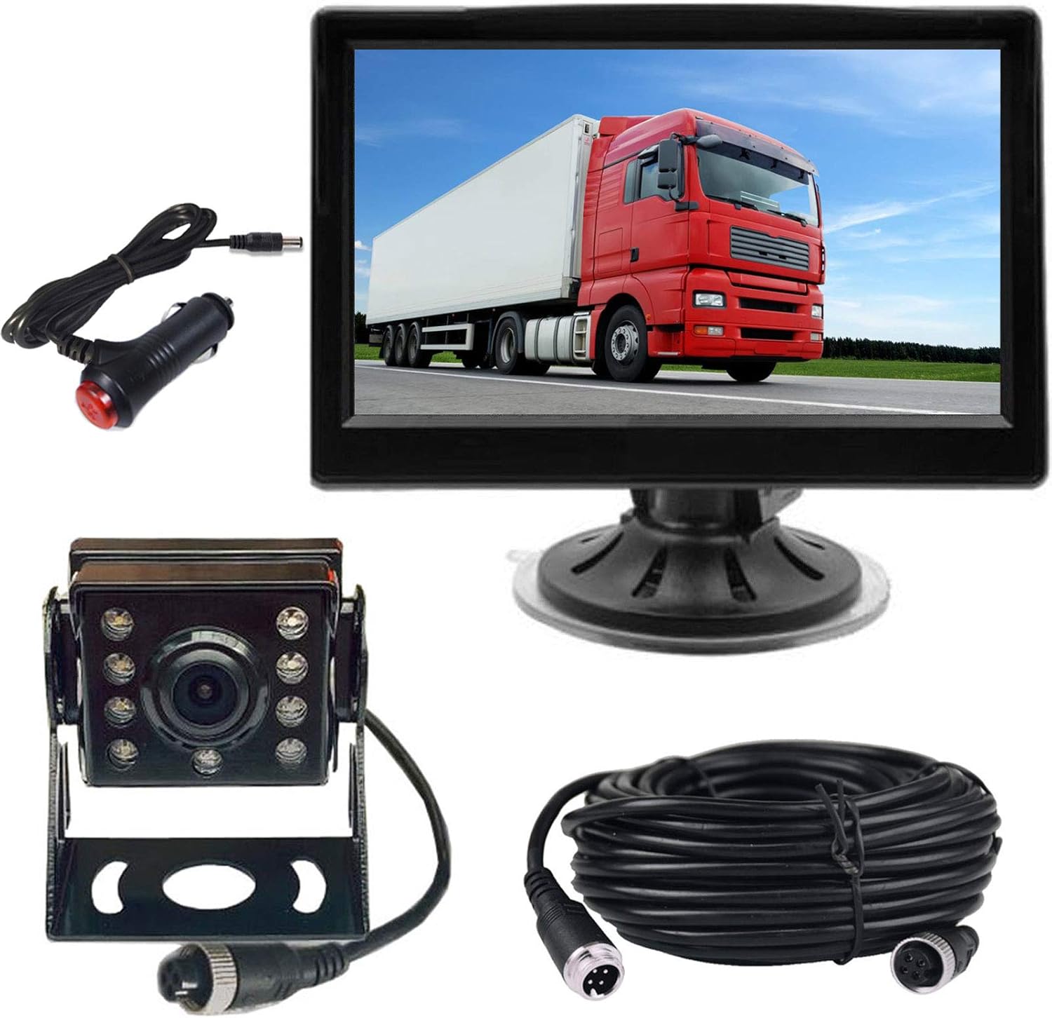 4Pin Car Backup Camera Parking Assistance System