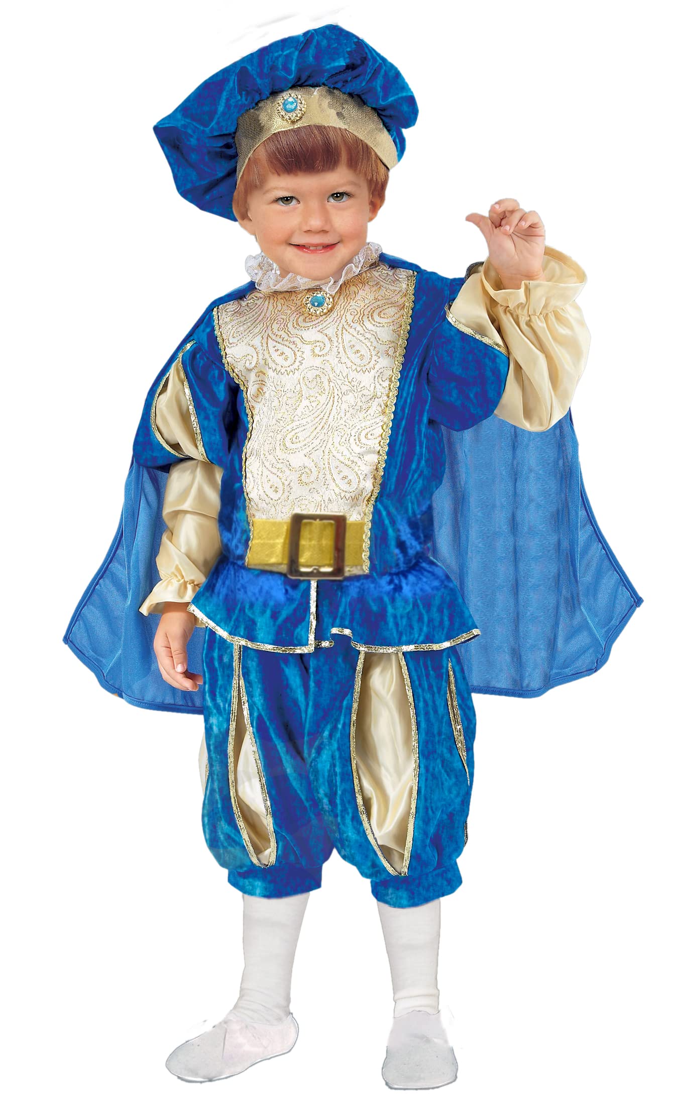 Hello Princess Child Costume (Size 3-4 Years), Blue