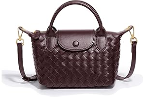 Woven Women Bag Fashion Clutch Crossbody Bag Leather Handbag Three Sizes Purse