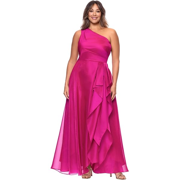 norma kamali hot pink dress Norma Kamali Walter Fishtail Gown in Candy Pink