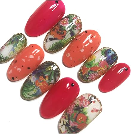 Amazon 現品 Sサイズ Onlyone Nail ｾﾐｵｰﾀﾞｰﾈｲﾙﾁｯﾌﾟ 大人 アジアン テイスト ネイル S Onlyone Nail ネイルチップ 通販