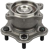 IRONTEK 512201 Rear Wheel Hub and Bearing Assembly Compatible for Nissan 2002-2006 Altima/2004-2008 Maxima/2004-2009 Quest; 5 Lug; W/ABS Wheel Bearing Assembly