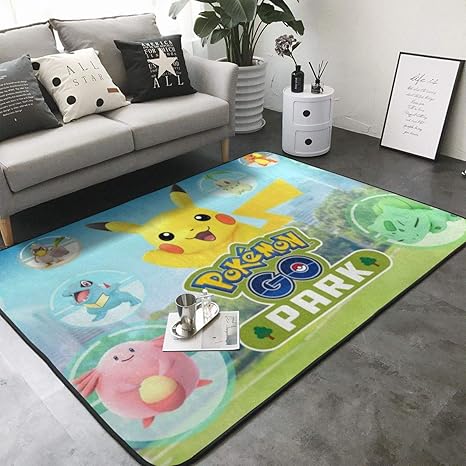 Amazon ポケモン 14 ベッドルーム おしゃれな ラグ カーペット 低反発滑り止め付 折り畳み 防ダニ 抗菌防臭 フロアマット マイクロファイバー 絨毯 手触りが優しい ホットカーペット対応 床保護 子供プレイマット四季通用 床敷3 148cm ラグ カーペット オンライン通販