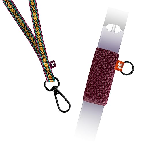 VCase Device Holder with Lanyard, Comfortable Design for E Cigarette, 3  Device Case Sizes for Perfect Fit, Strong Vape Device, High-Strength  Elastic Holder (With Lanyard, Ethnic Orange, Small) in Kenya | Whizz